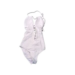 RACHEL Rachel Roy white one piece swimsuit size medium